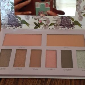 Eyeshadow +blush palette- sakura + sage vegan(new)